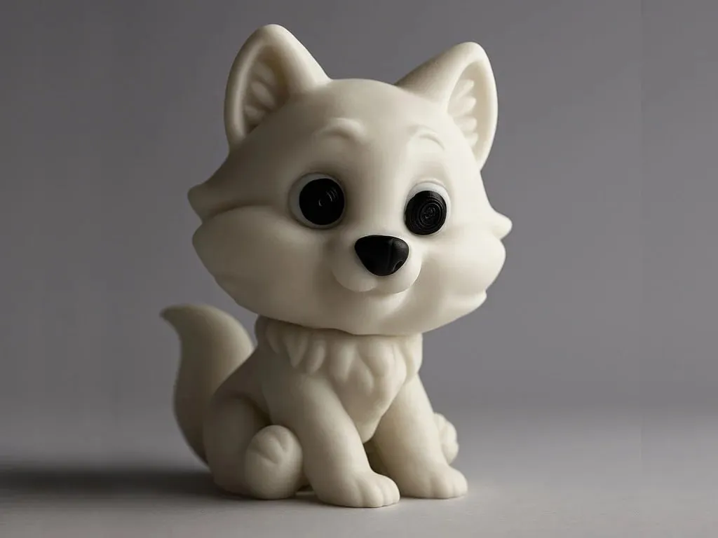 Flexi Snow Wolf - No AMS - No Supports -Head Body