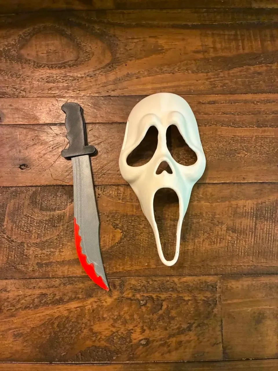Ghostface Hair Pin MW