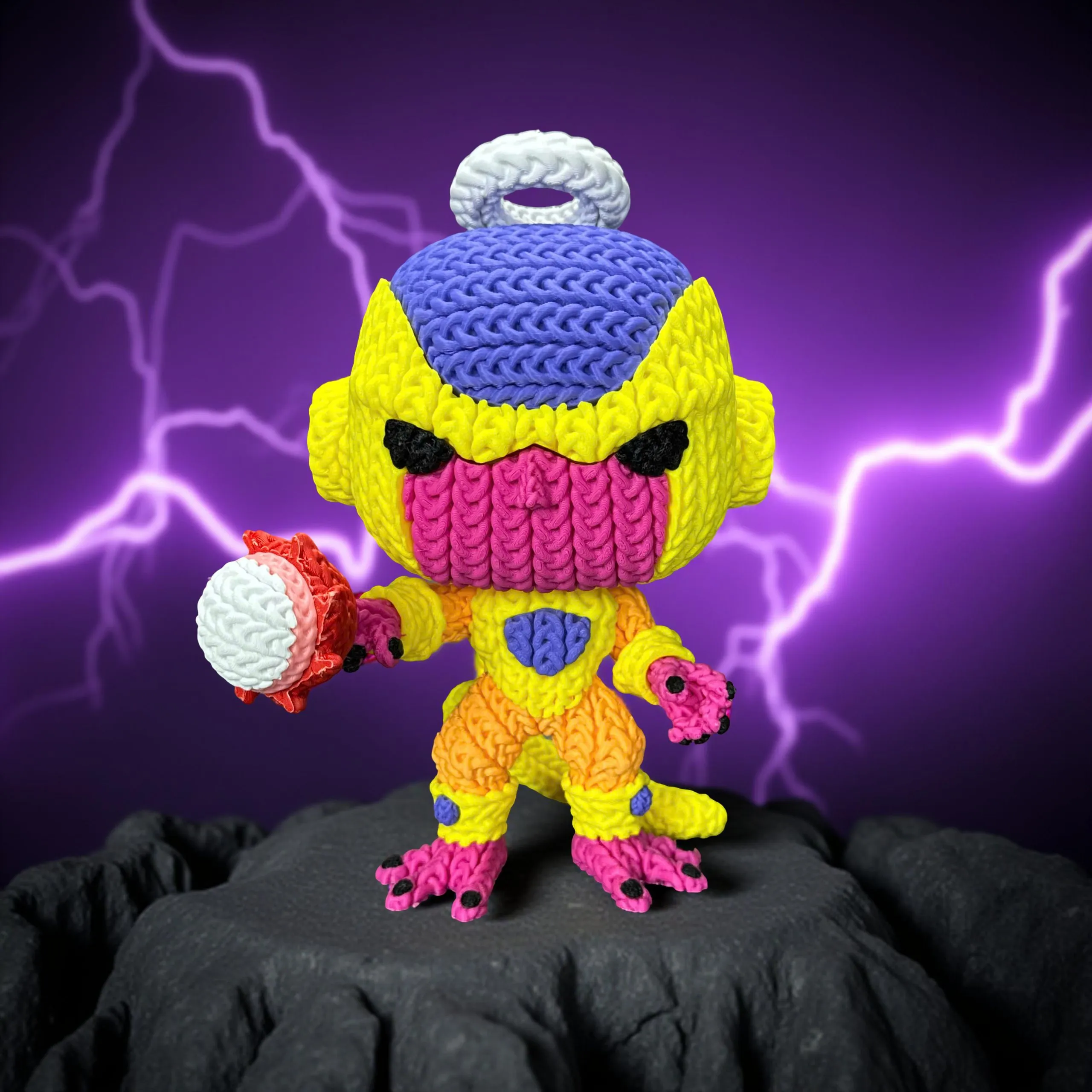 Golden Frieza Knitted Multipart