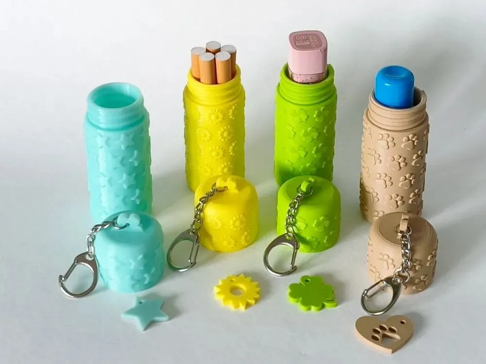 Lip Stick Case - Keychain 2