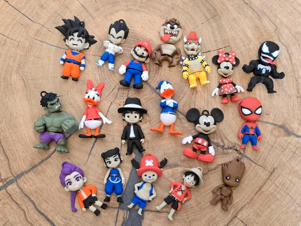 Tom Keychain Print