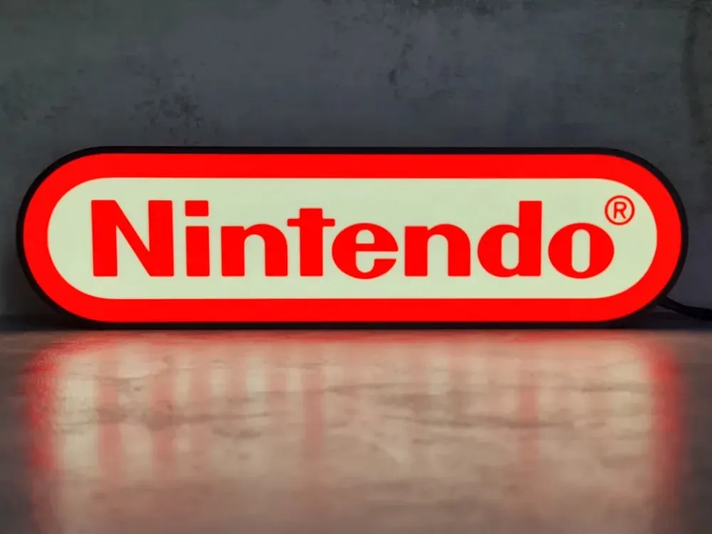 Iluminador De Logotipo De Nintendo