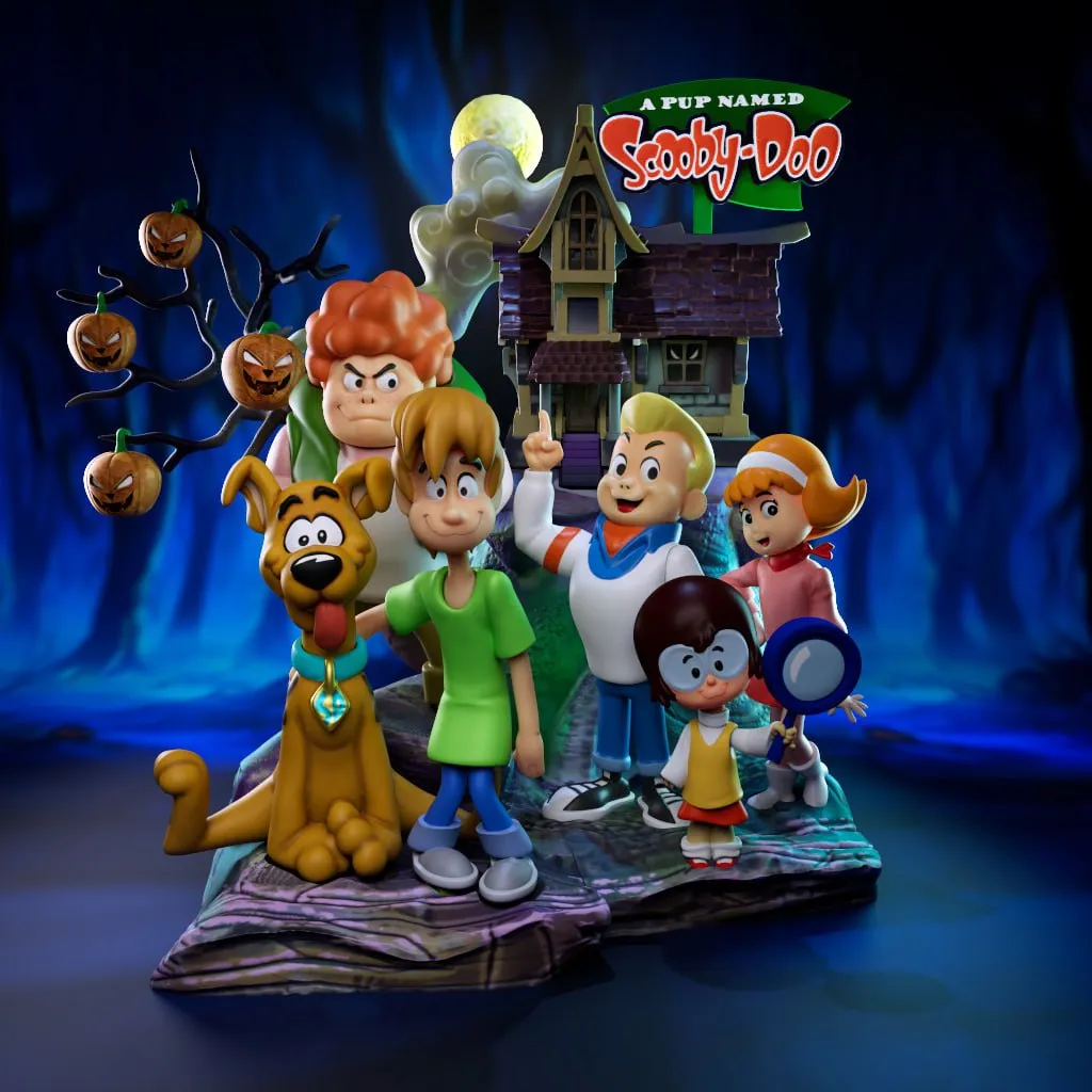 Diorama Scooby Doo UEL WINNER