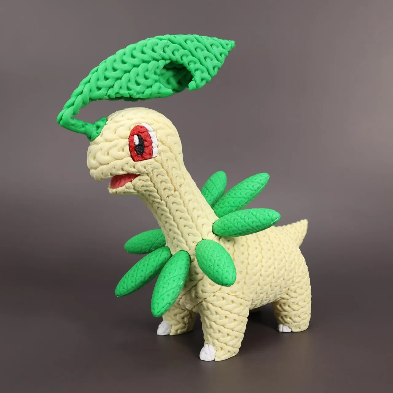 PokéMon - Whale 3D Studio - Bayleef (Knitted)