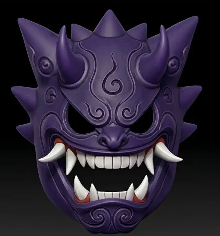 Nikko- Gengar Menpo Mask
