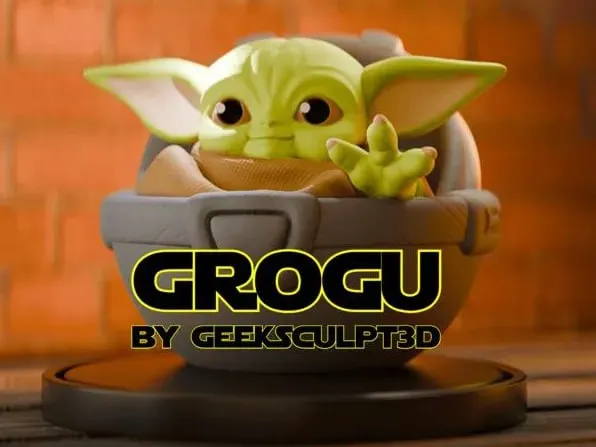 GeekSculpt3D - Grogu