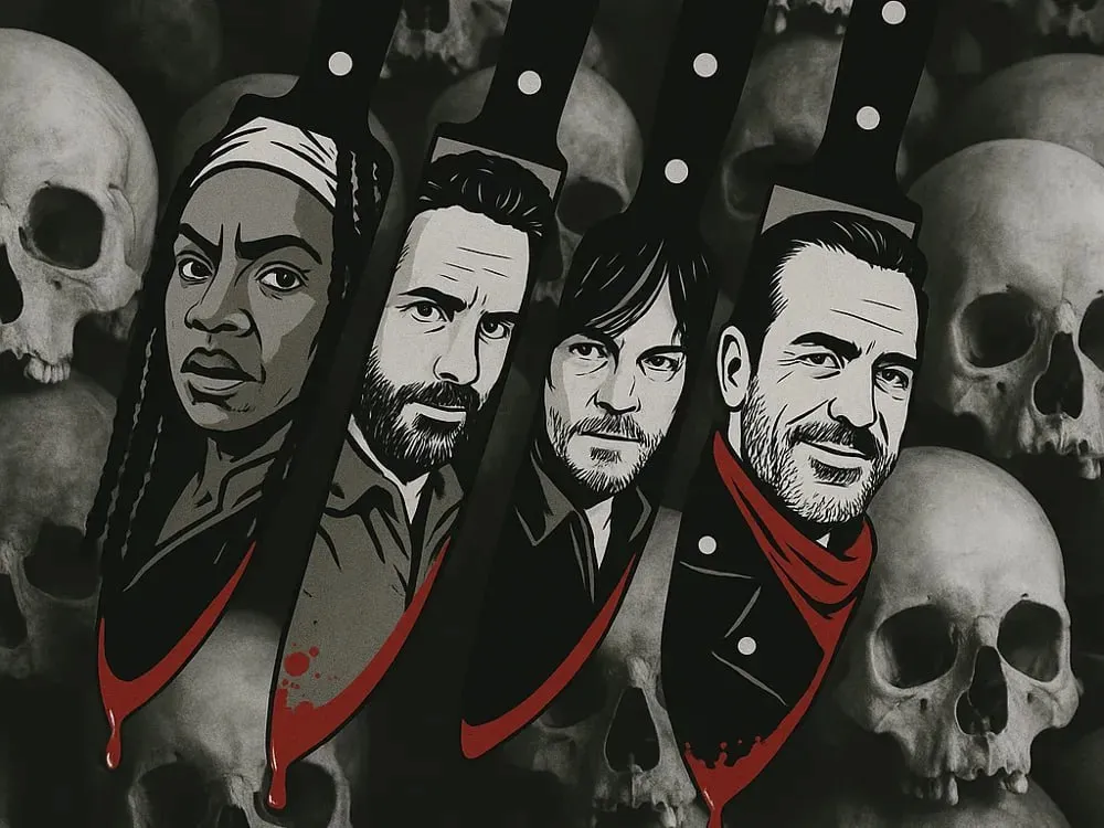 3DPrintsForYou - The Walking Dead Knive Set