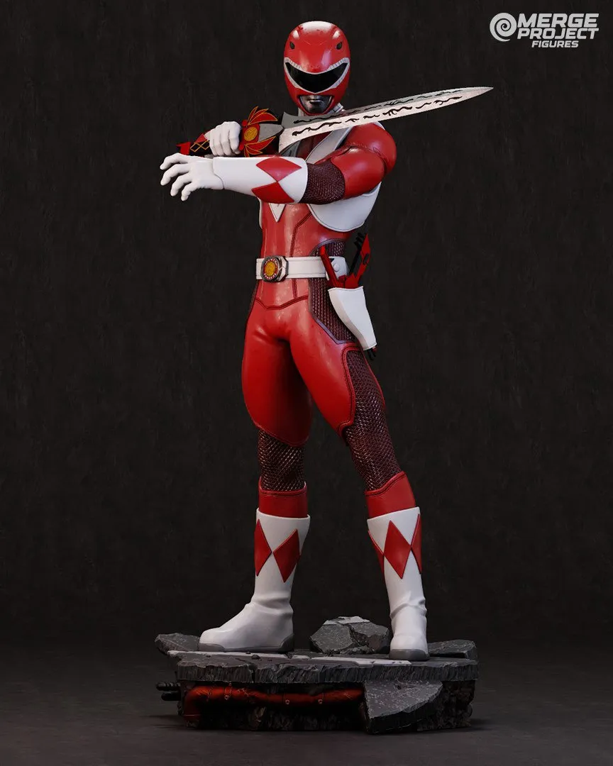 Power Ranger Red - Merge Project Figures