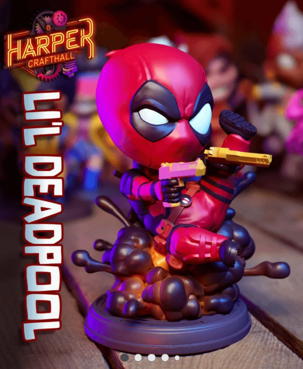 Li'L Deadpool - Single Color