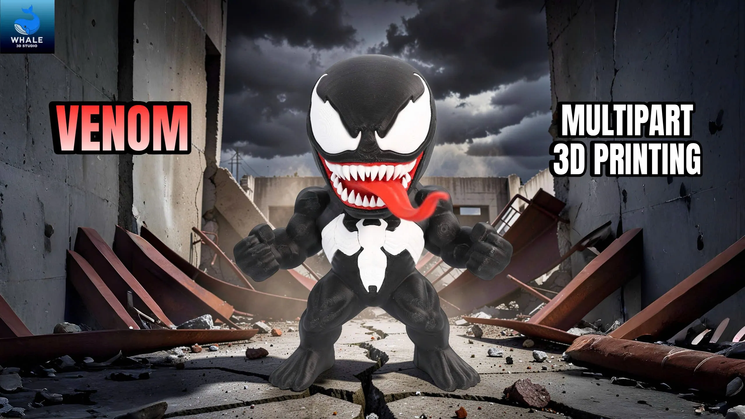 Venom Knitted Multipart 70% Scale