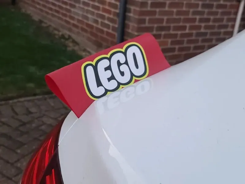 LEGO Car Tag
