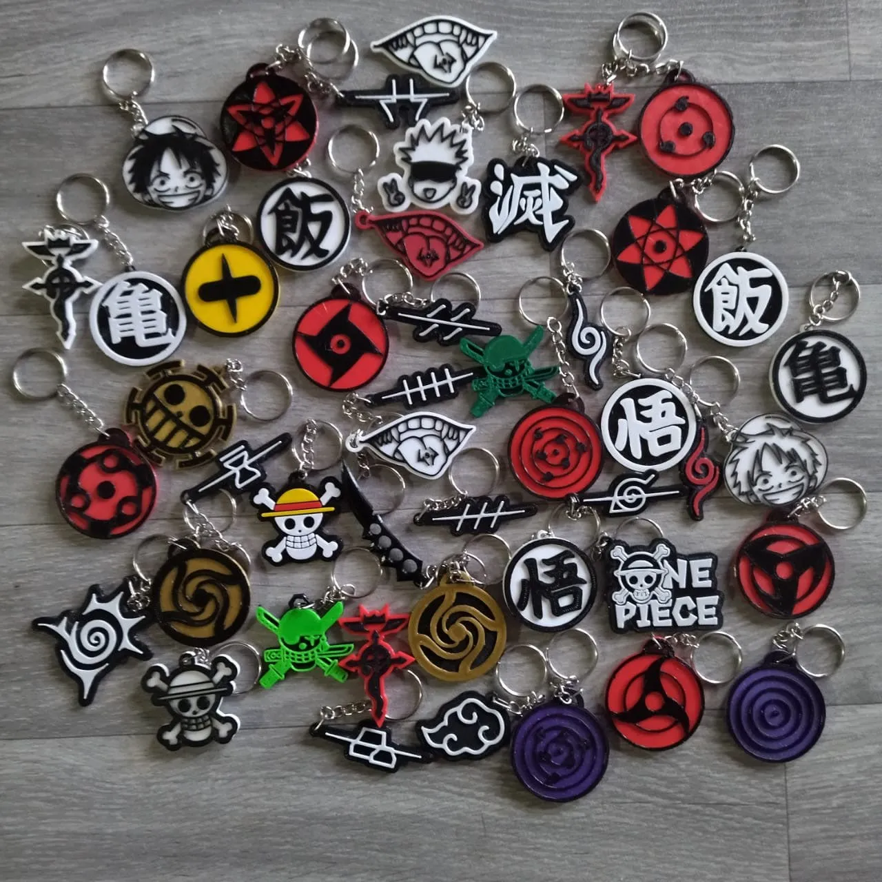 Llaveros Animes PACK