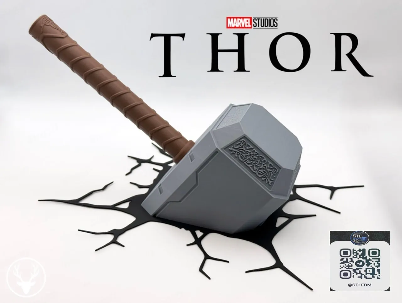 Thors Hammer Smash 3MF Stls