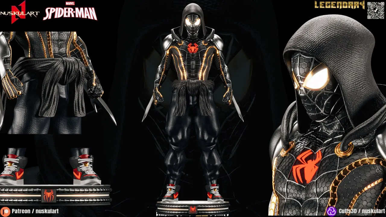 Nuskul Art – Spiderman Neo Venom Edition
