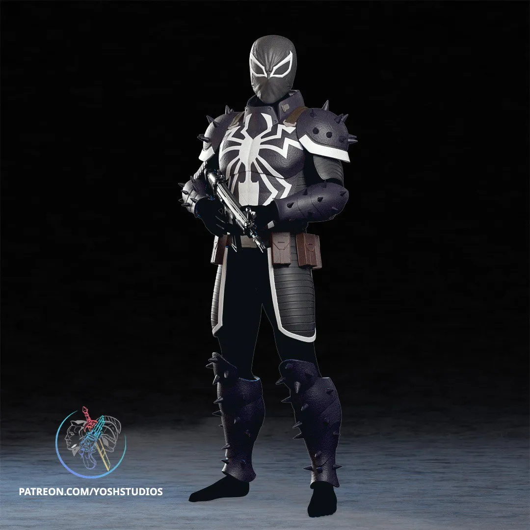 Agent Venom Full Costume