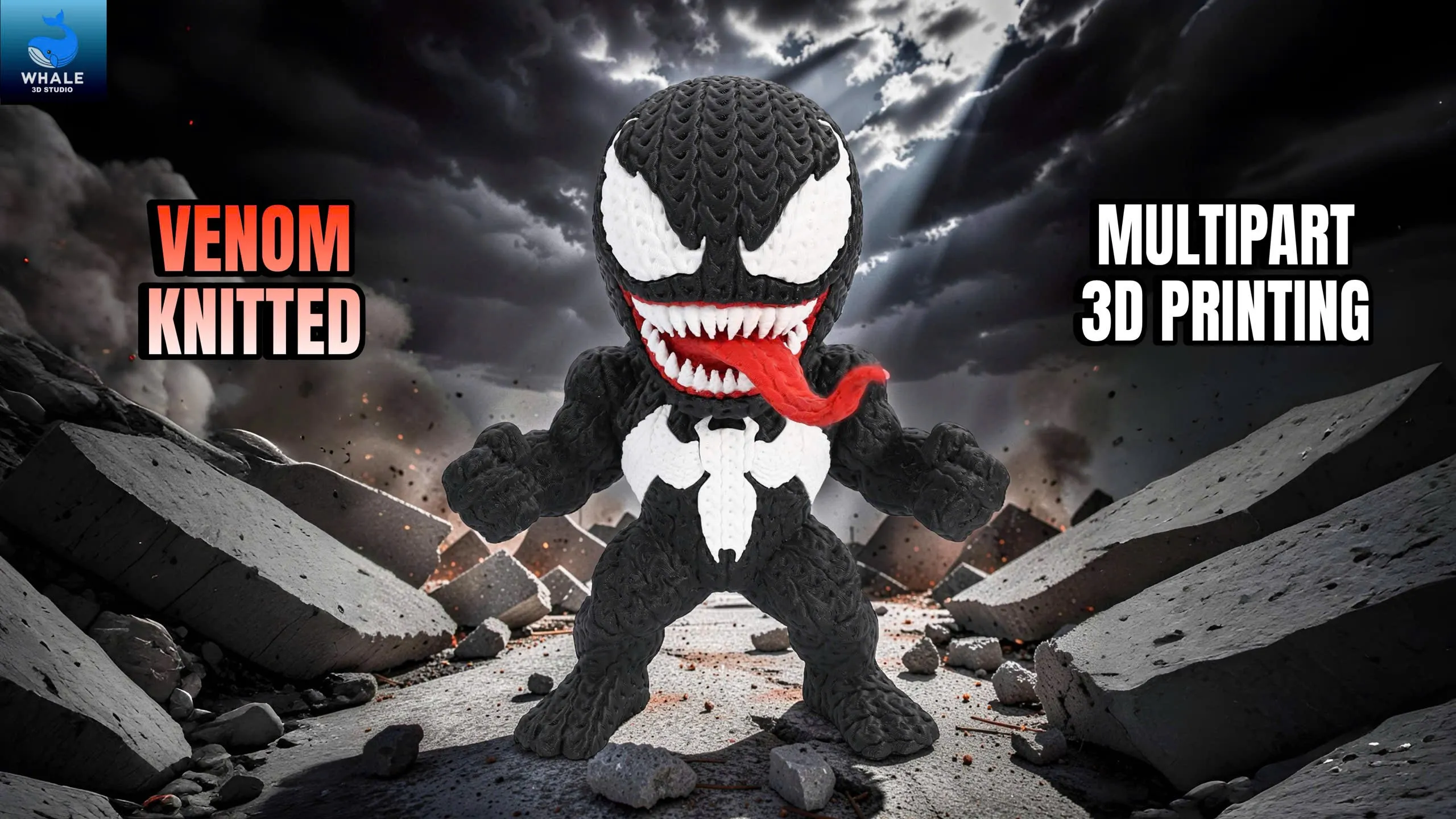 Venom Knitted Multipart 70% Scale