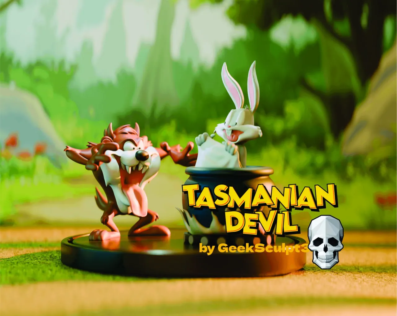 Taz And Bugs Bunny