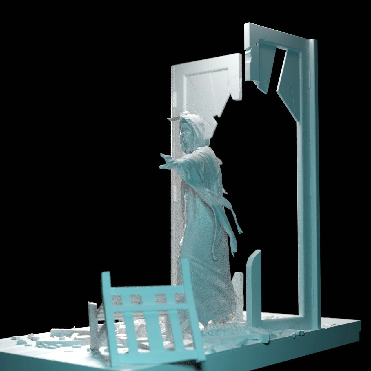 Panarello - Ghostface Diorama