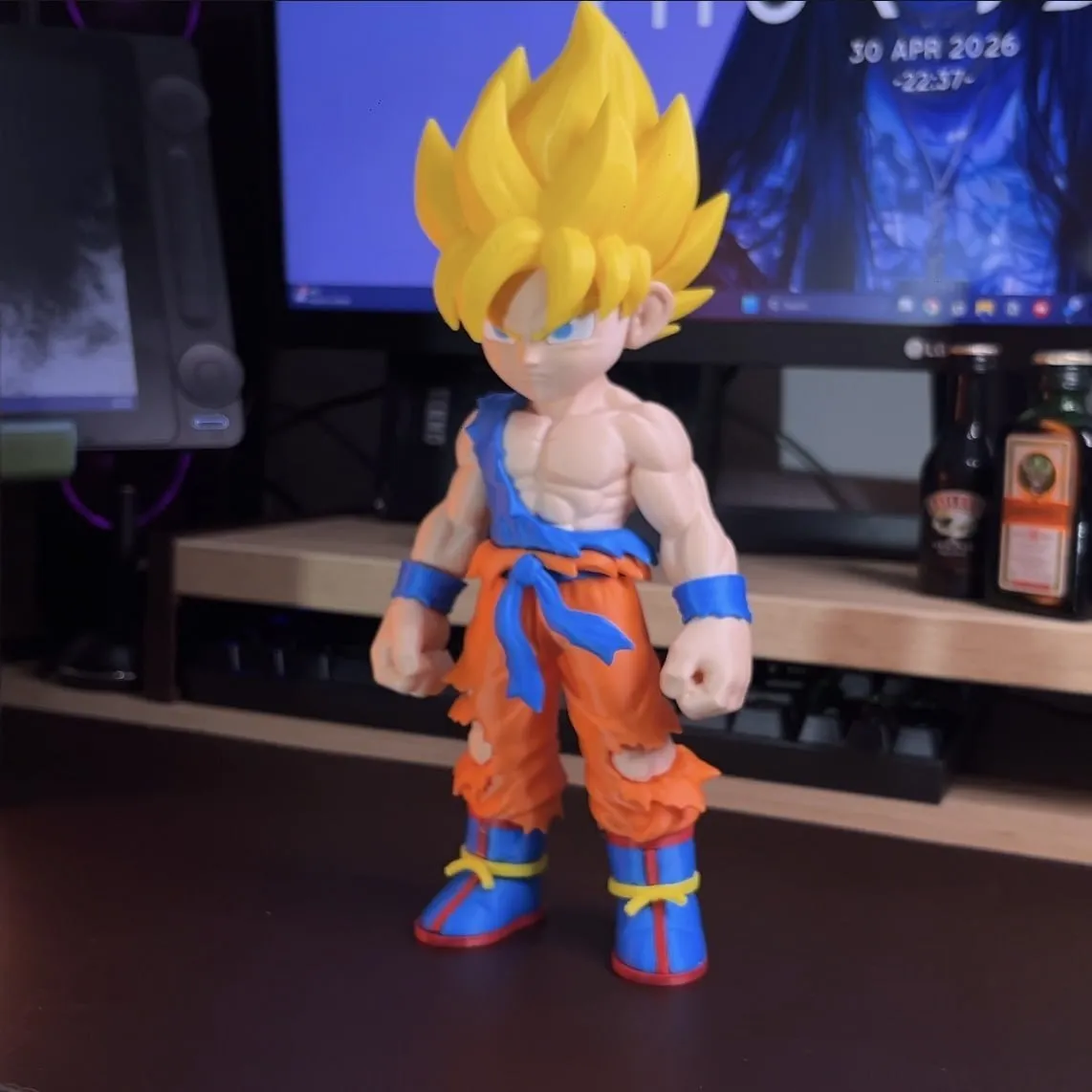 Goku Ssj Fan Art (No Ams-Multipart) Dragon Ball