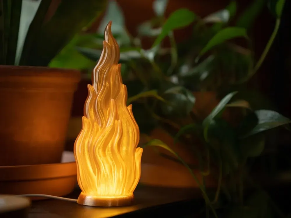 Flame Lamp V1 PLA Stls