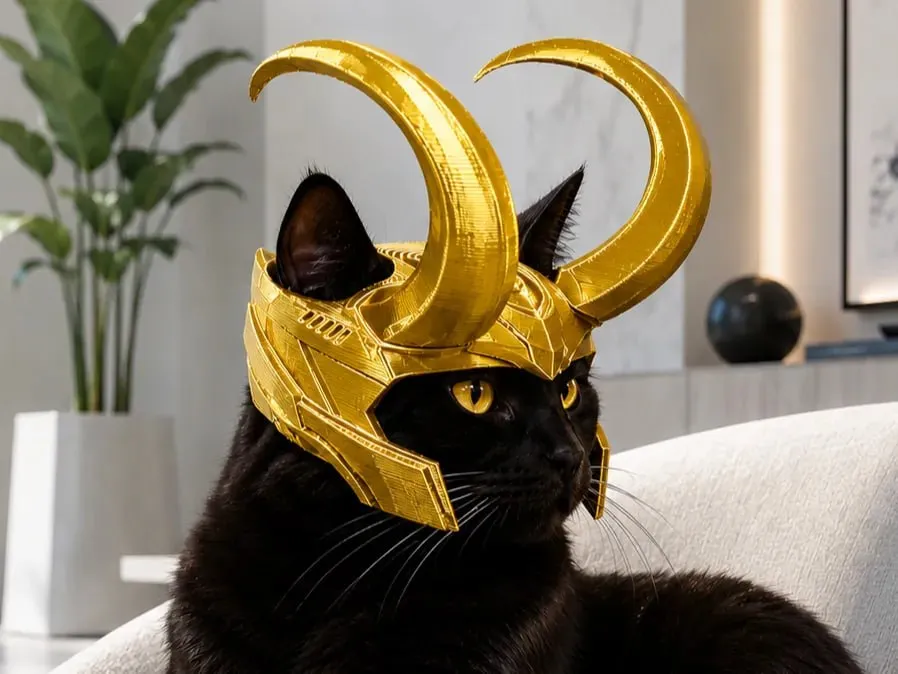 Loki Cat Helm V2