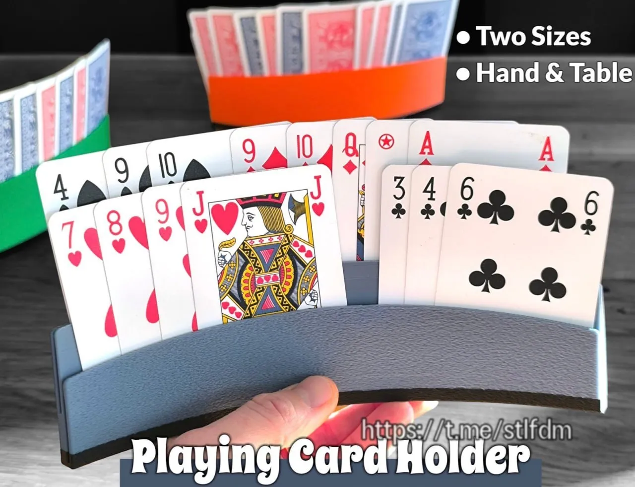 Playing Card Holder Stls