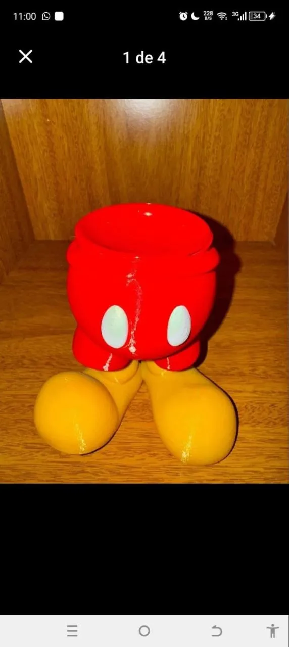 Mickey Mouse Body Noster3D