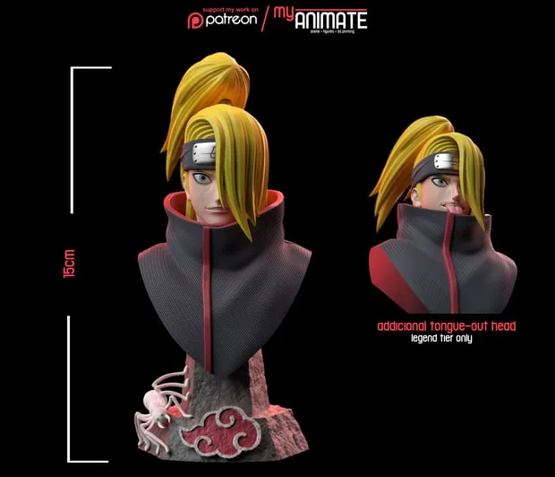 DeidarabustNaruto MyAnimate Hero