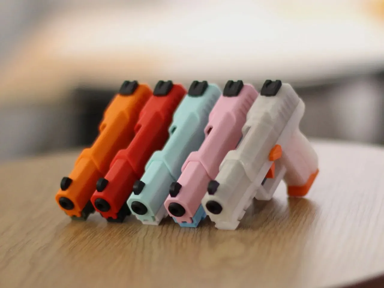 Fn-Five-Seven-Fidget-Keychain-Slide-Action-Toy-Model Files