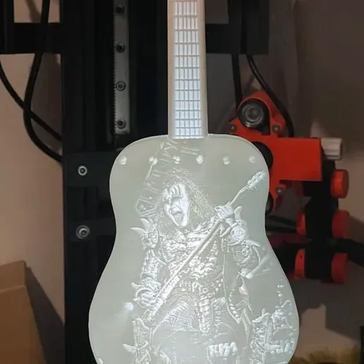 Cults - Kiss Guitar Lamp