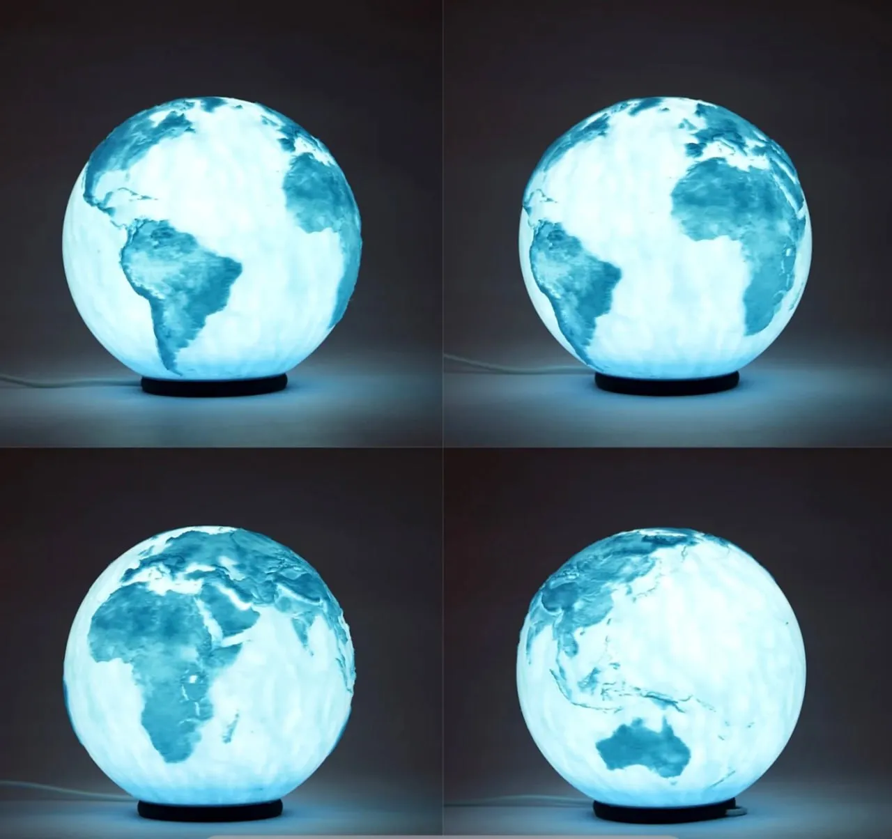 Earth Lamp 150mm For LED Lamp 001 HiRes NoSupports