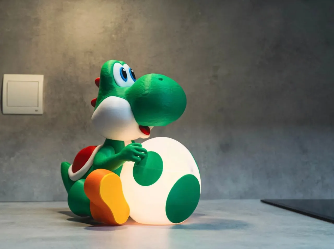 Yoshi-Pop-Corn-Lamp-Model Files
