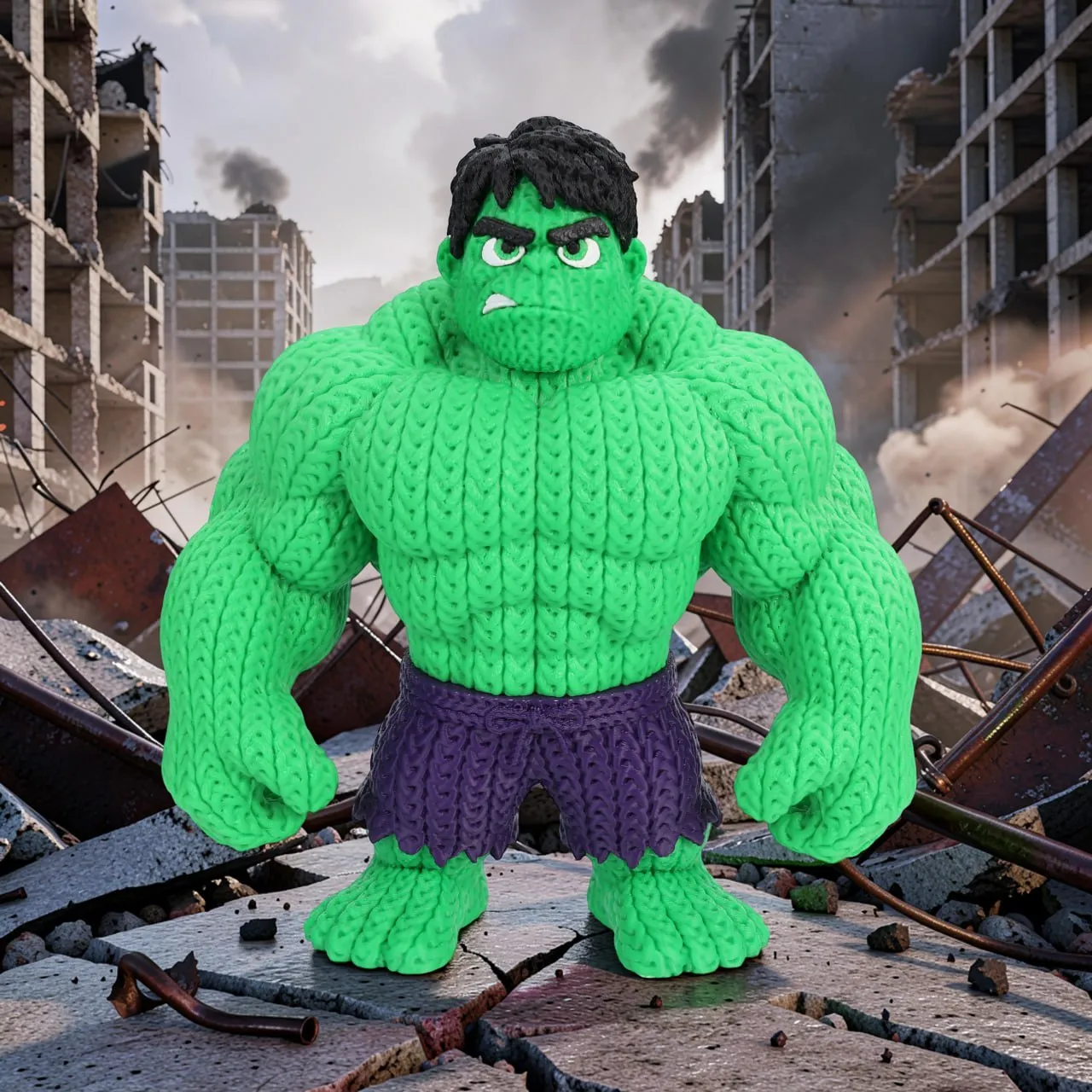 Hulk Knitted Multipart 70 Scale