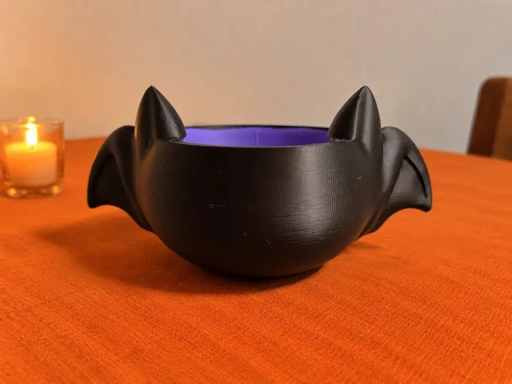 Bat Bowl For Halloween