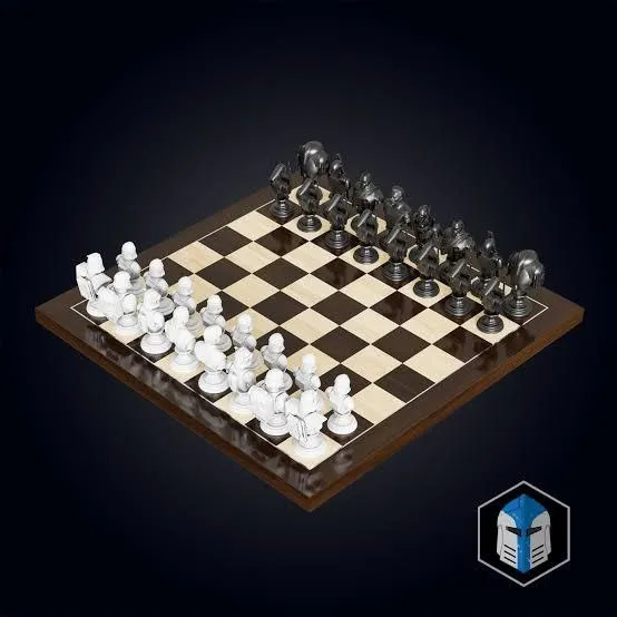 Star Wars GalacticArmory CISandRepublic Chess Set