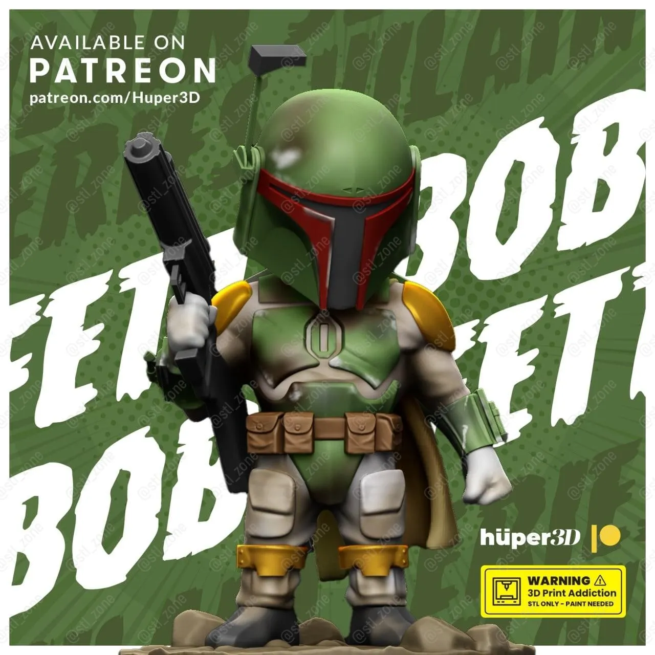 HüPer3D - Boba Fett V1
