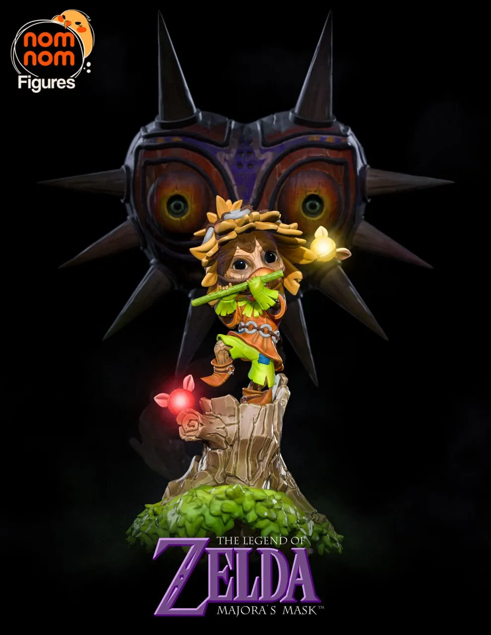 Chibi Majora Skull Kid The Legend Of Zelda NomNom Figures