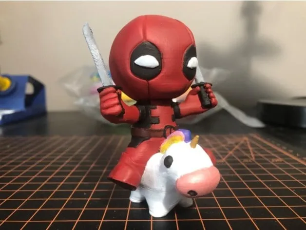 Unicorn Deadpool Chibi
