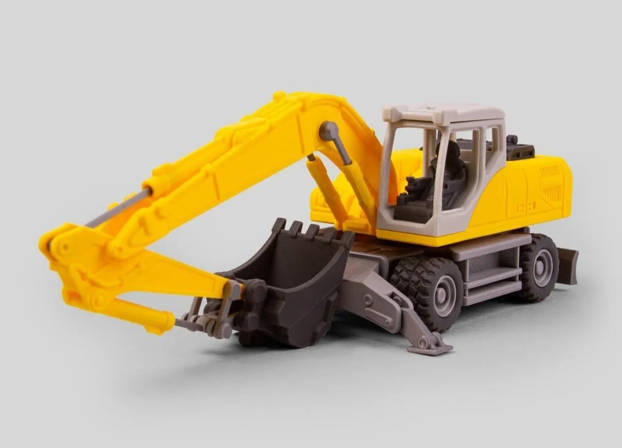 Fab365 Excavator (Print-In-Place Articulated)