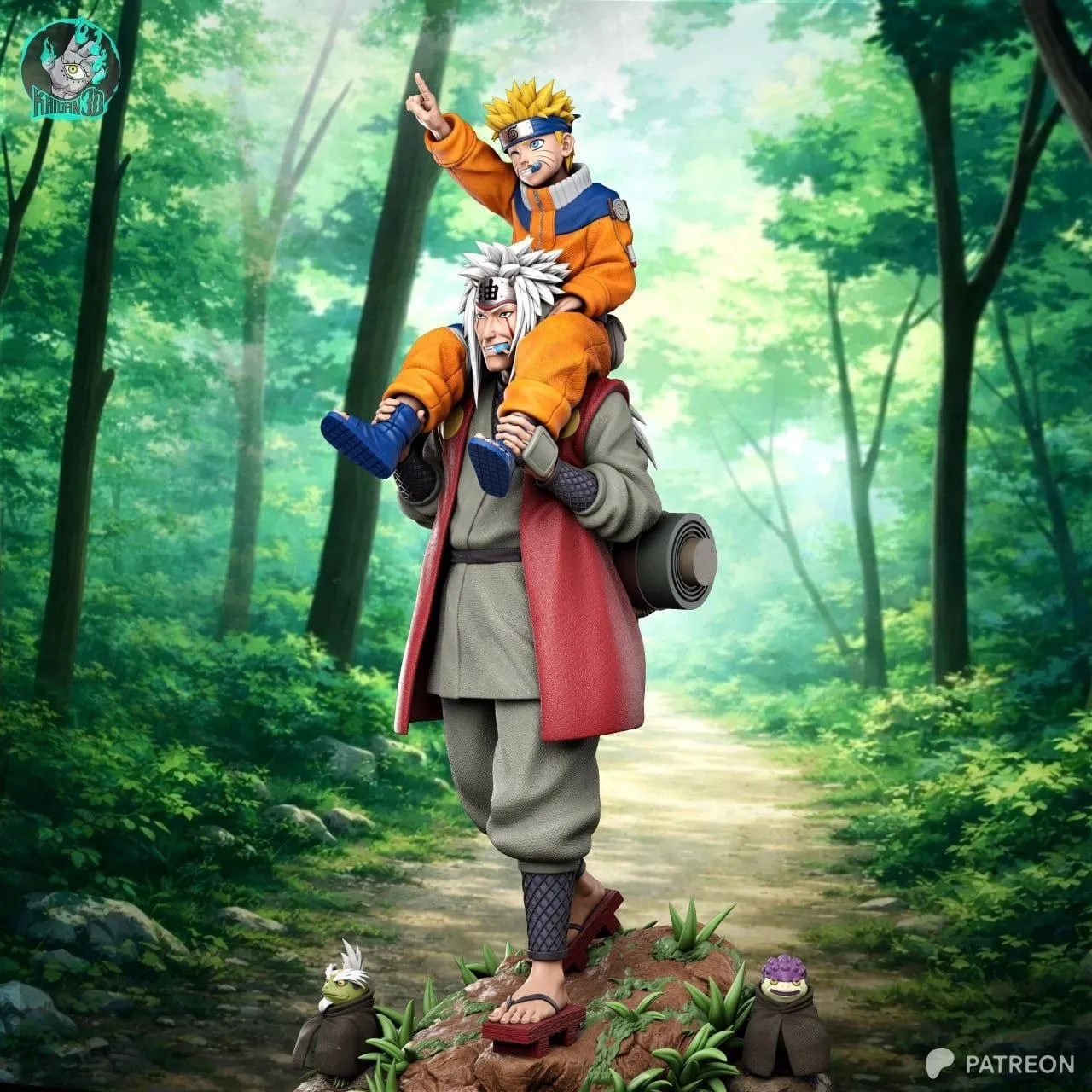 Kaidan - Jiraiya X Naruto