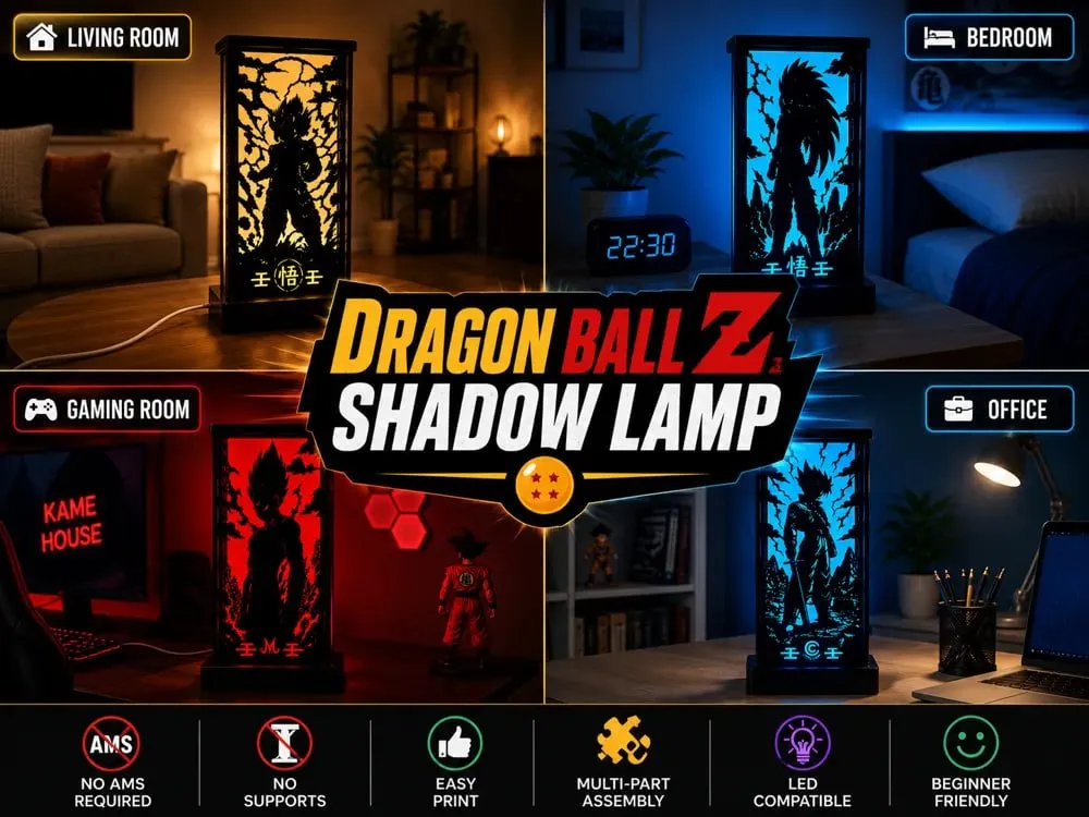 Dragon Ball Z - LáMpara De Sombra