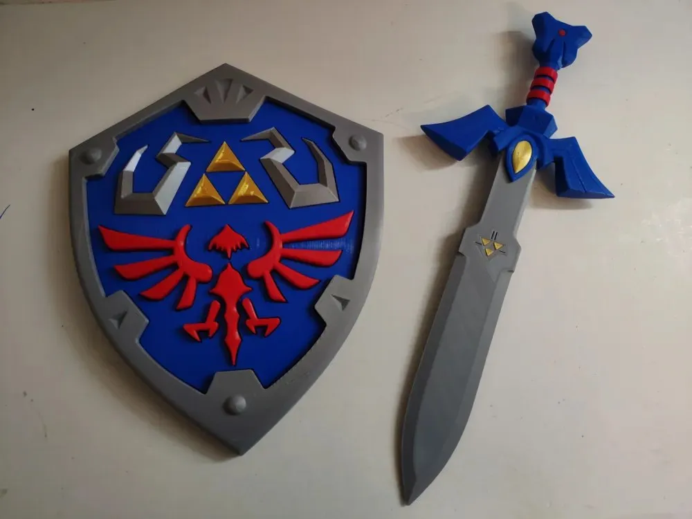 Zelda Hyrule Shield And Sword