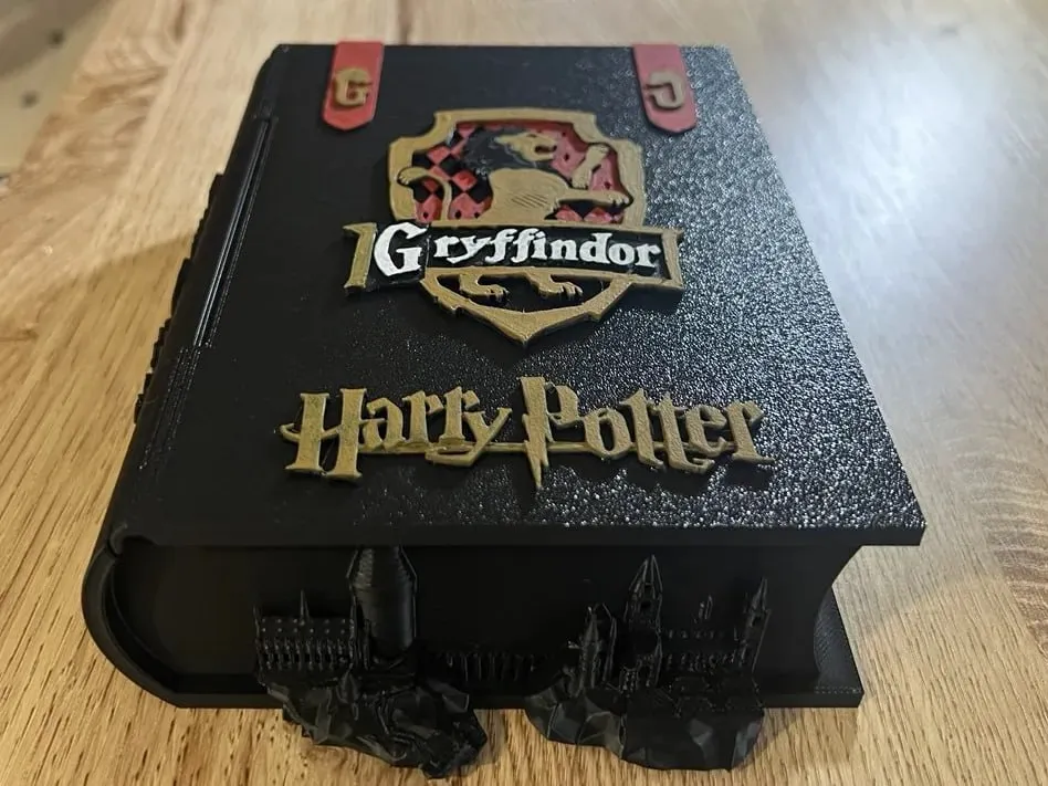 Caja-Libro Harry Potter Gryffindor