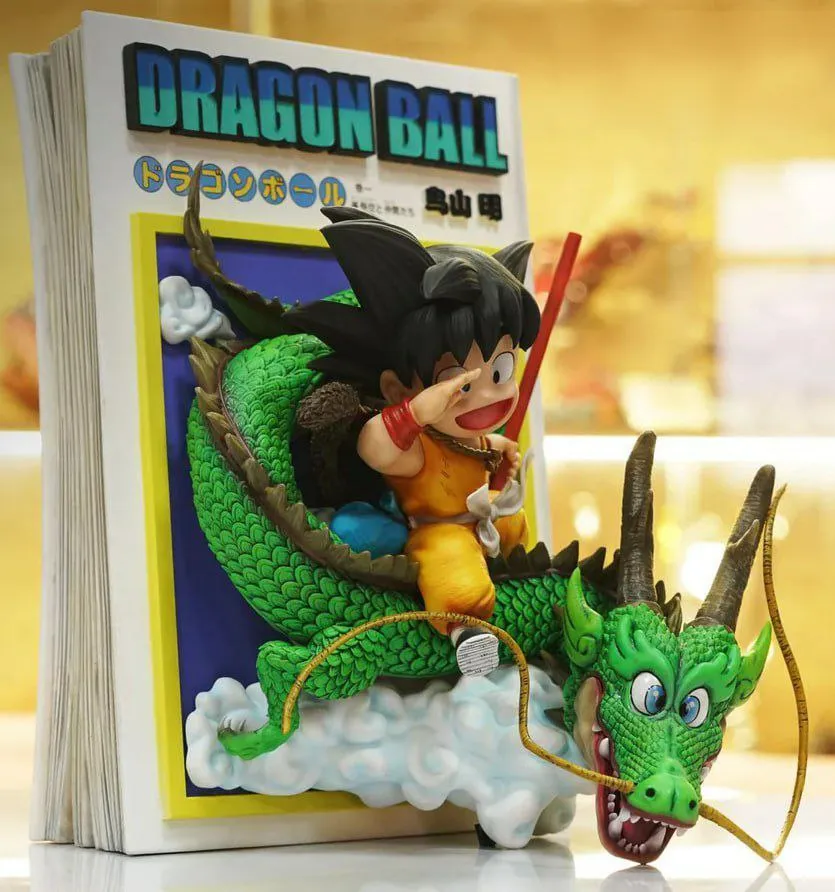 Son Goku & Shenlong - Dragon Ball
