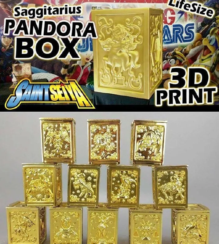Saint Seiya Pandora Gold Boxes