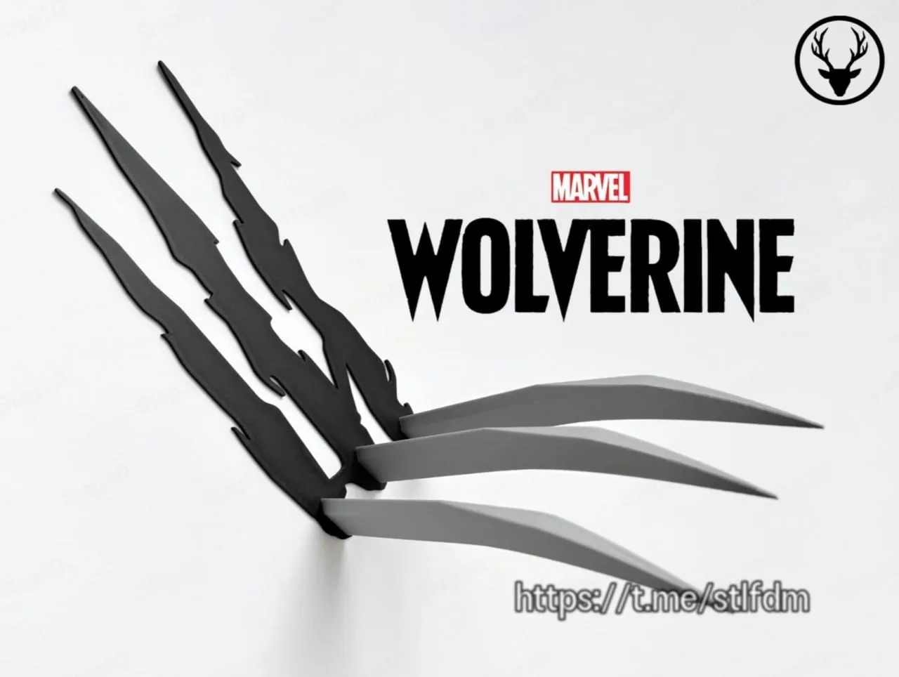 Wolverine Claws 3MF Stls
