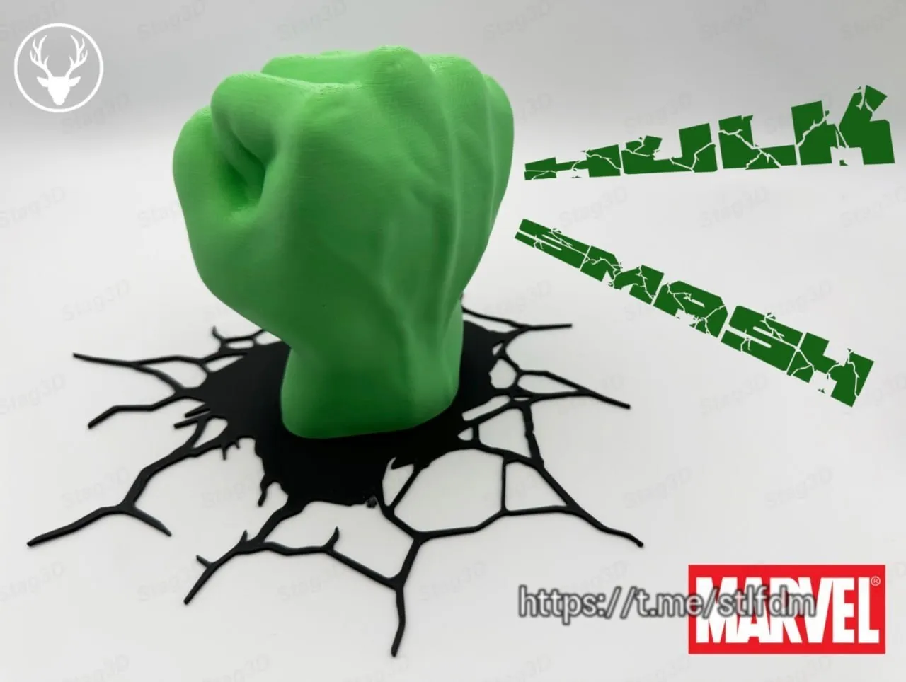Hulk Hand 3MF Stls(1)