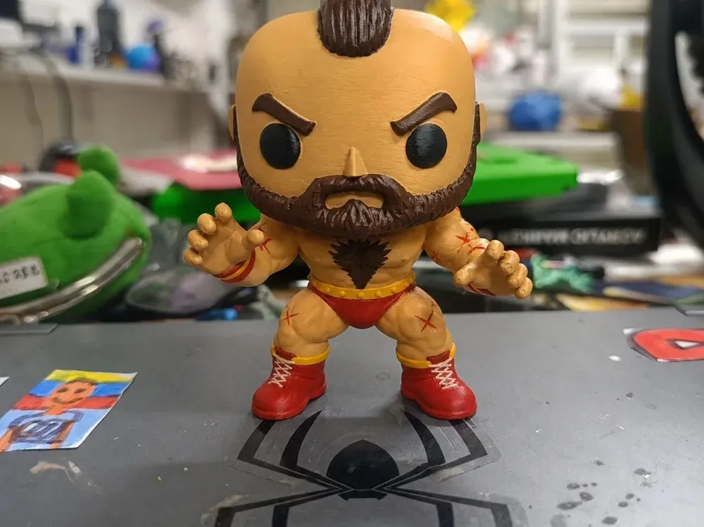 ZANGIEF ESTILO FUNKO POP