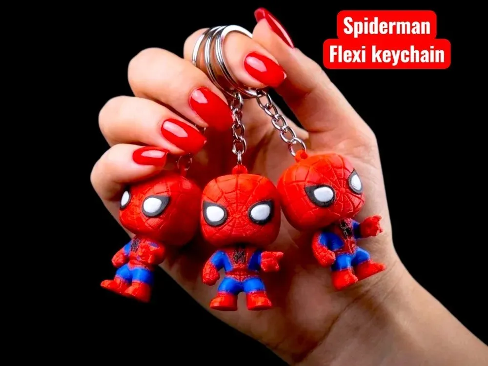 Spiderman Keychain