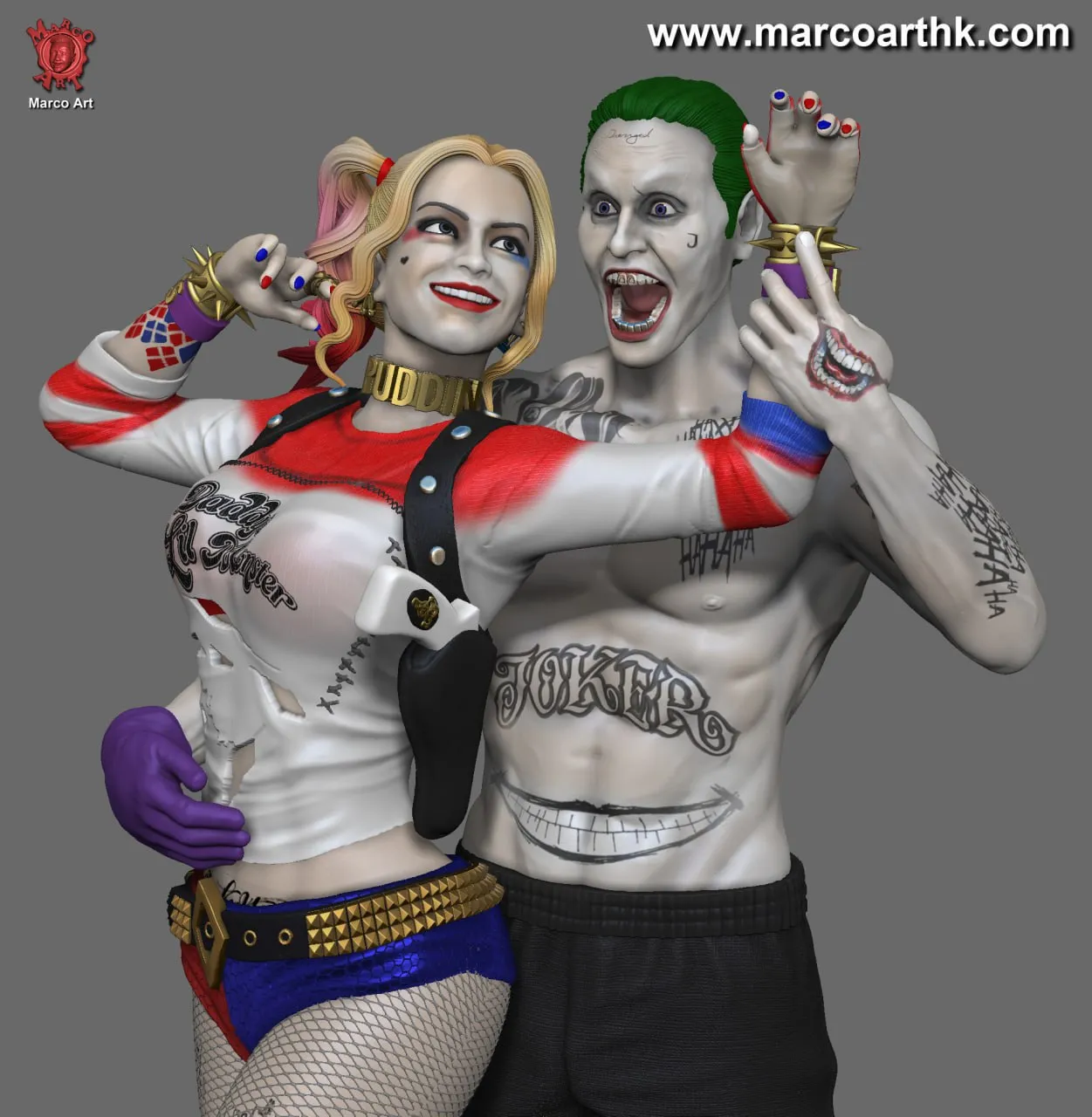 Joker And Harley 310mm